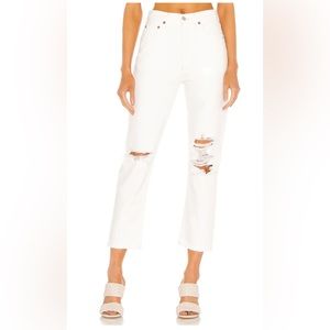 Agolde RILEY HIGH RISE STRAIGHT CROP